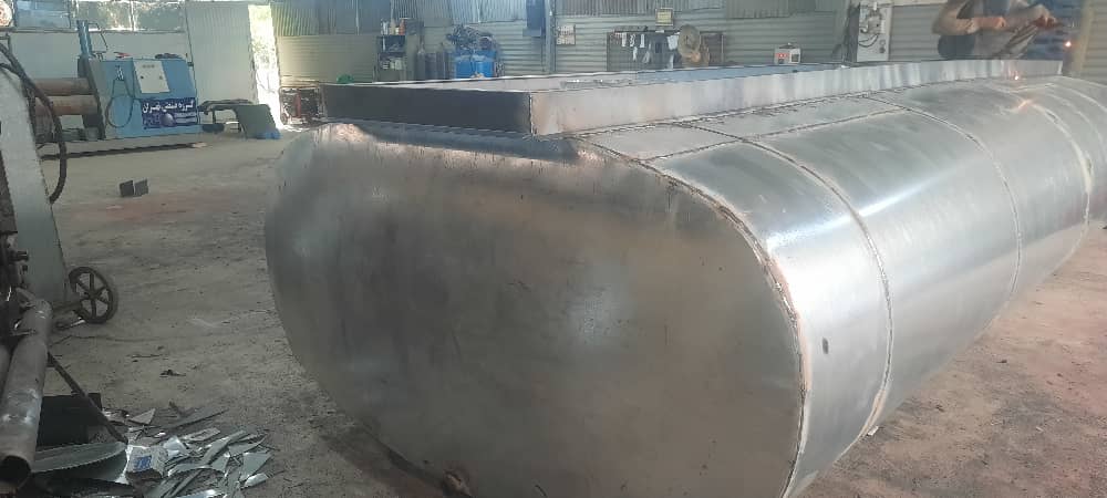 worksample of water tank for oil