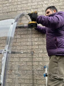 Polycarbonate Awning