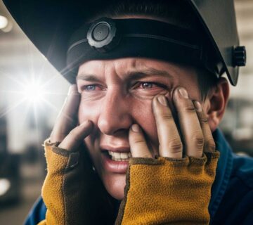 Welder's Flash Eye