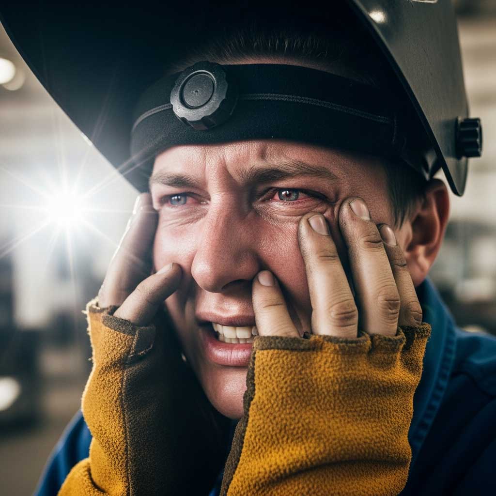 Welder's Flash Eye