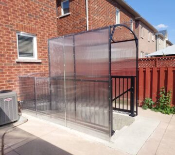 stair canopy in north york