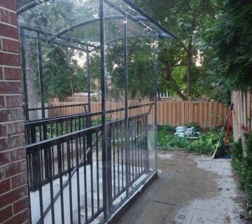 Strong Metal Frame in Metal Canopies